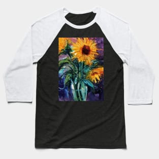 Loose Floral Watercolor #05 Baseball T-Shirt